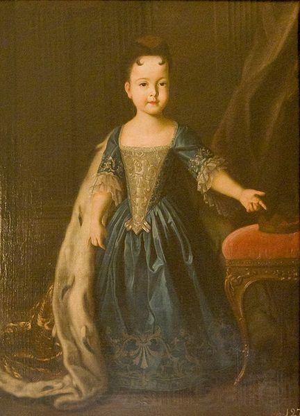 Louis Caravaque Portrait of Natalia Romanov